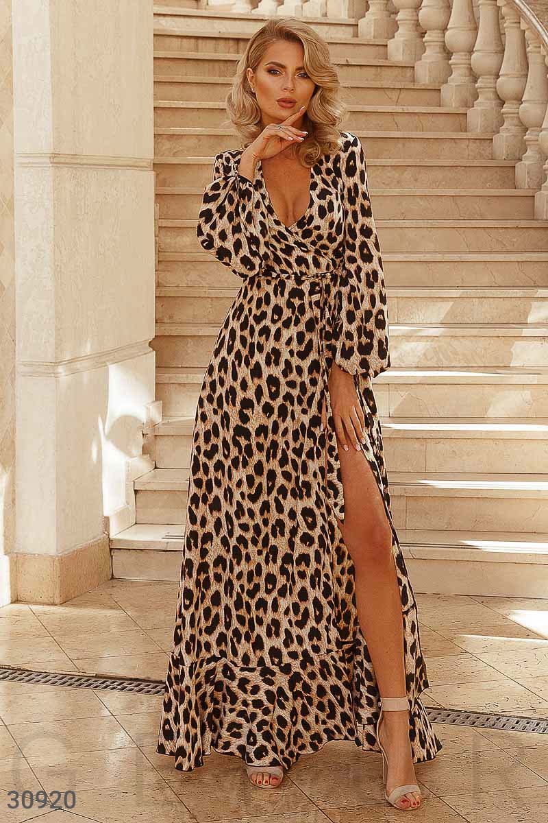 Купить Леопардовое Платье Большого Размера