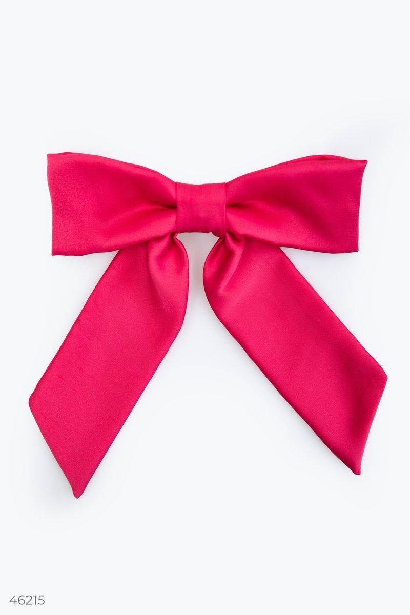Заколка малиновий шовковий бант
Заколка малиновий шовковий бант