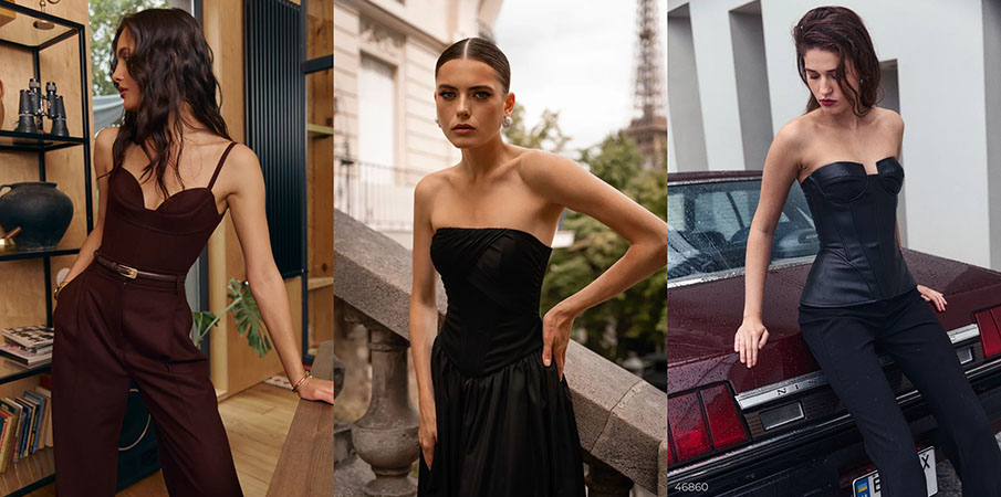 С чем носить корсет: 10 образов на каждый день и выход