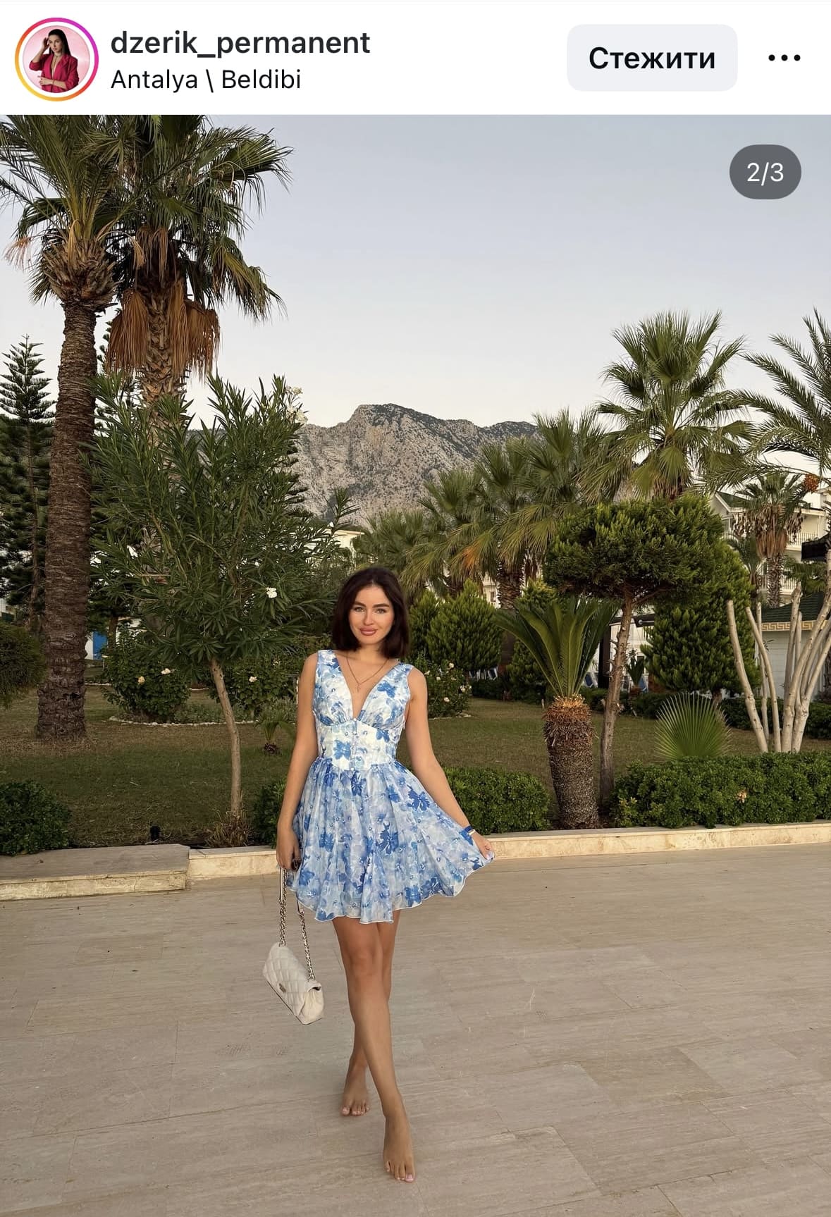 Образ Gepur: літня сукні - зйомка у Антальї