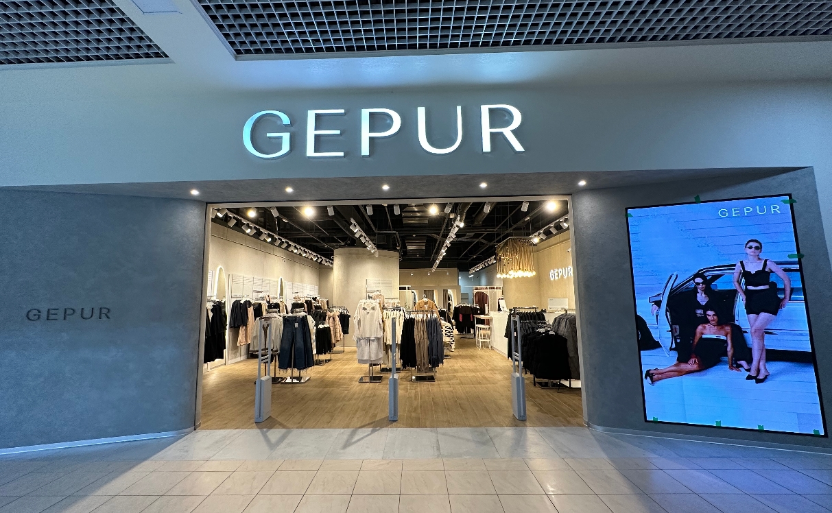 Оффлайн магазин Gepur