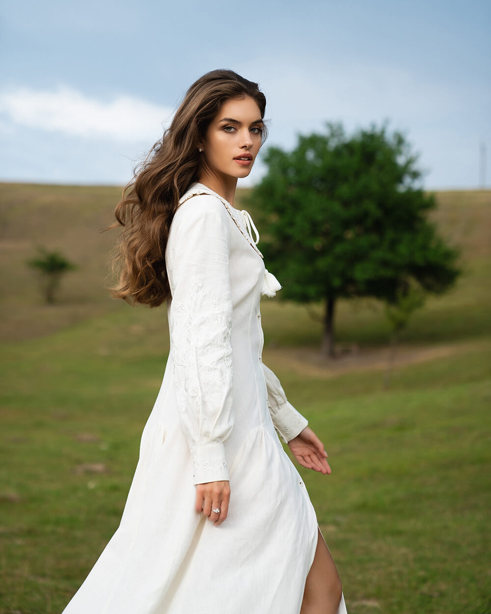 Олександра Ккучеренко у сукні Gepur