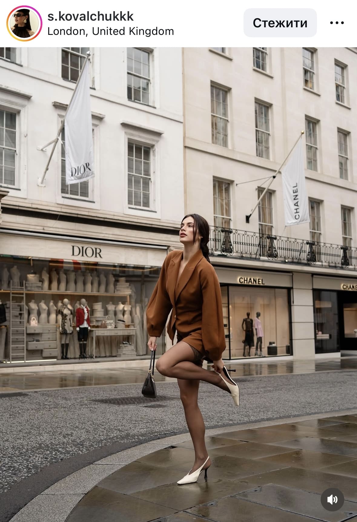 Образ Gepur - зйомка у Лондоні, Великробританія