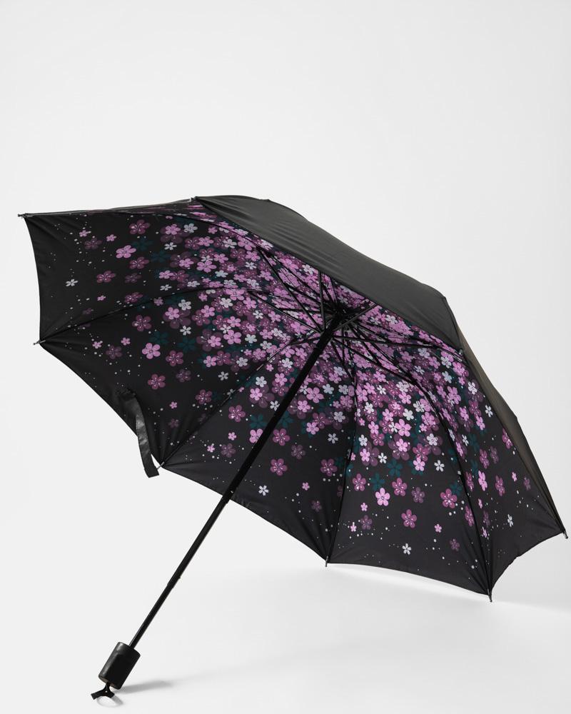 

Двухцветный компактный зонт