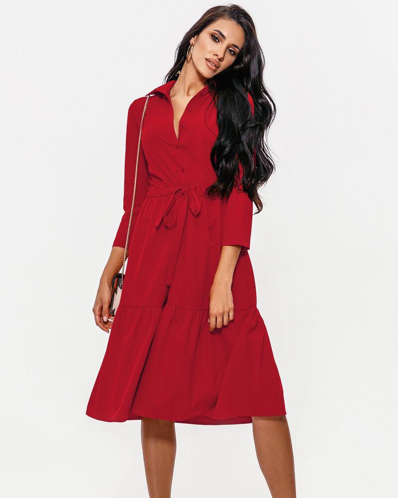 

Красное платье-миди