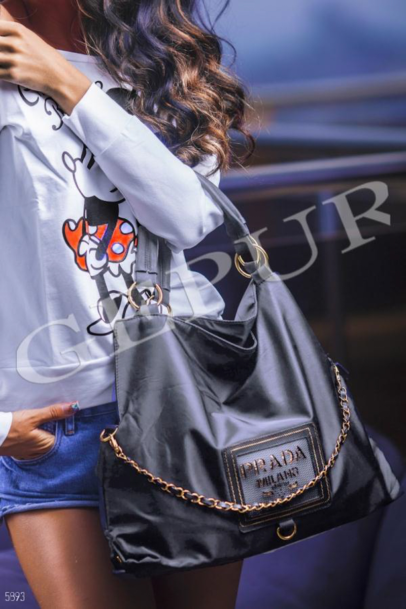 Сумка PRADA из плащевки photo 1