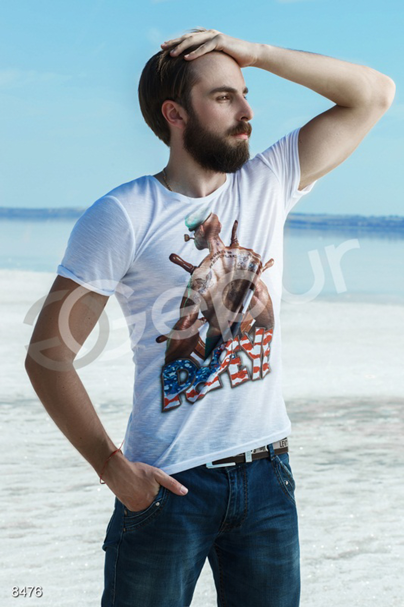 Футболка с накатом мужской спины Popeye. photo 1