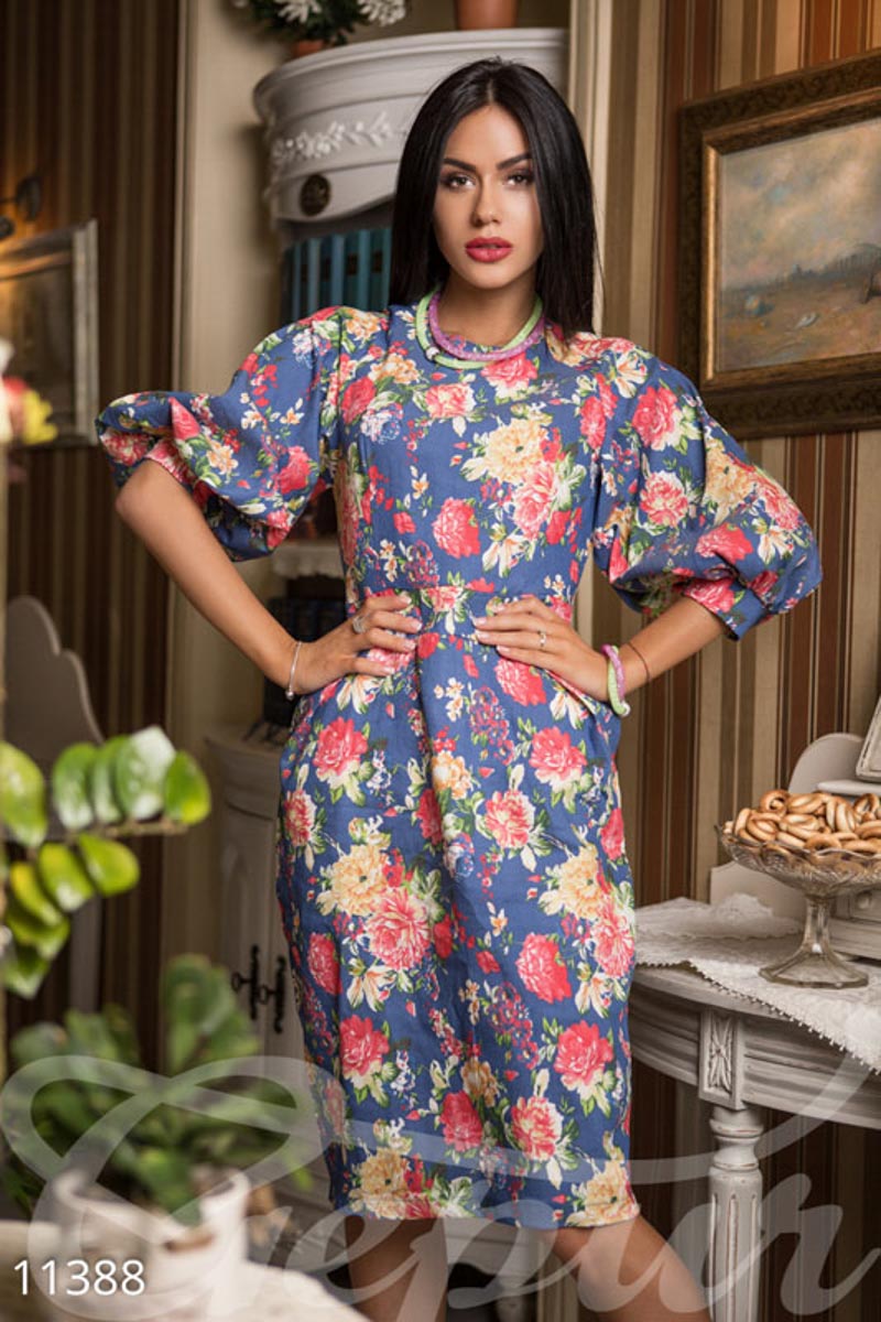 Платье-миди Собчак (№ 11388) ♡ Gepur - women clothes store