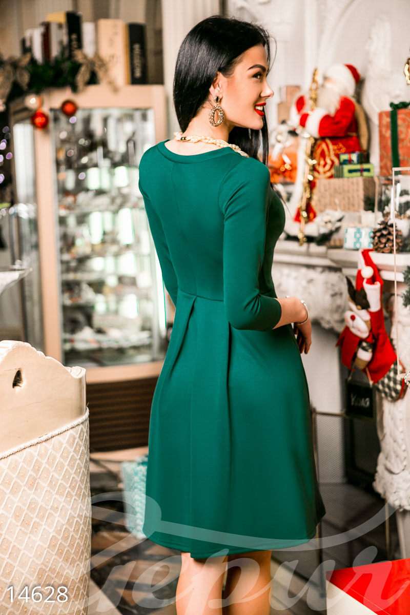Женственное платье-клеш (№ 14628) ♡ Gepur - women clothes store