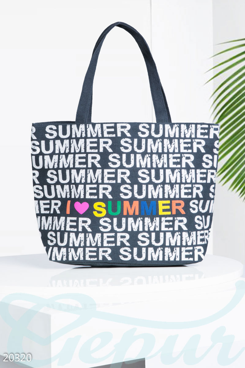 Пляжная сумка "summer" фотография 1