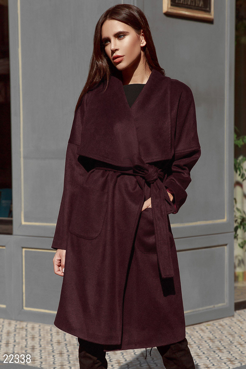 Wool coat smell Red 22338
