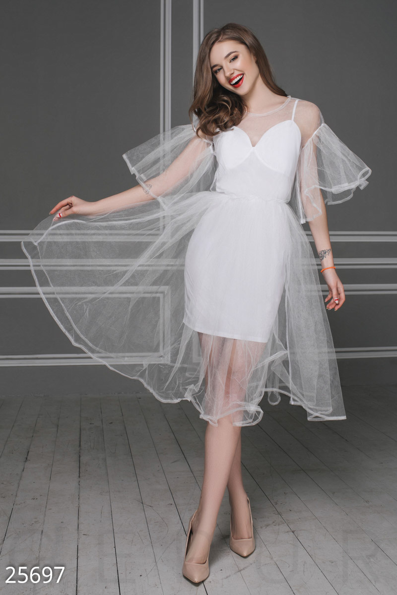 Воздушное платье-сетка photo 1