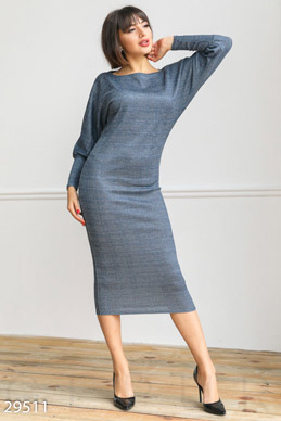 Платье-реглан в стиле casual (арт. 29511) ♡ интернет-магазин Gepur