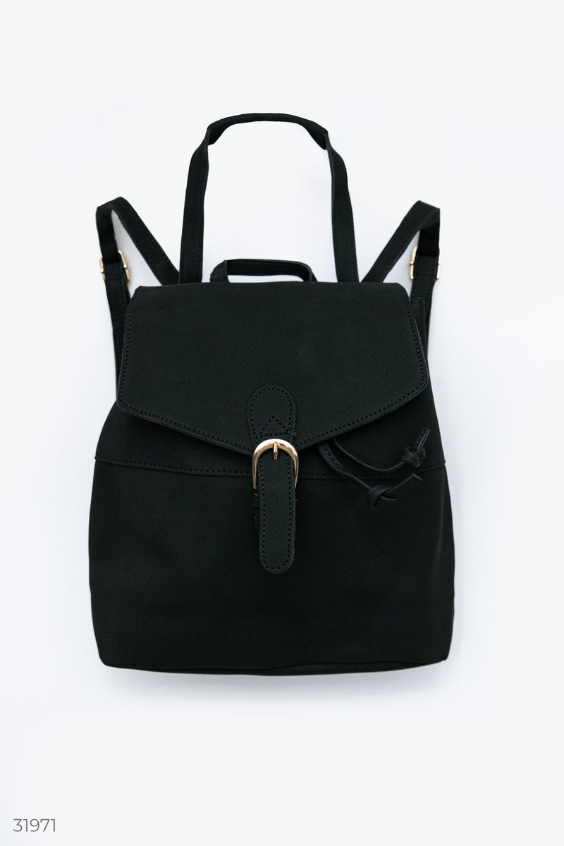 

Черная сумка-рюкзак