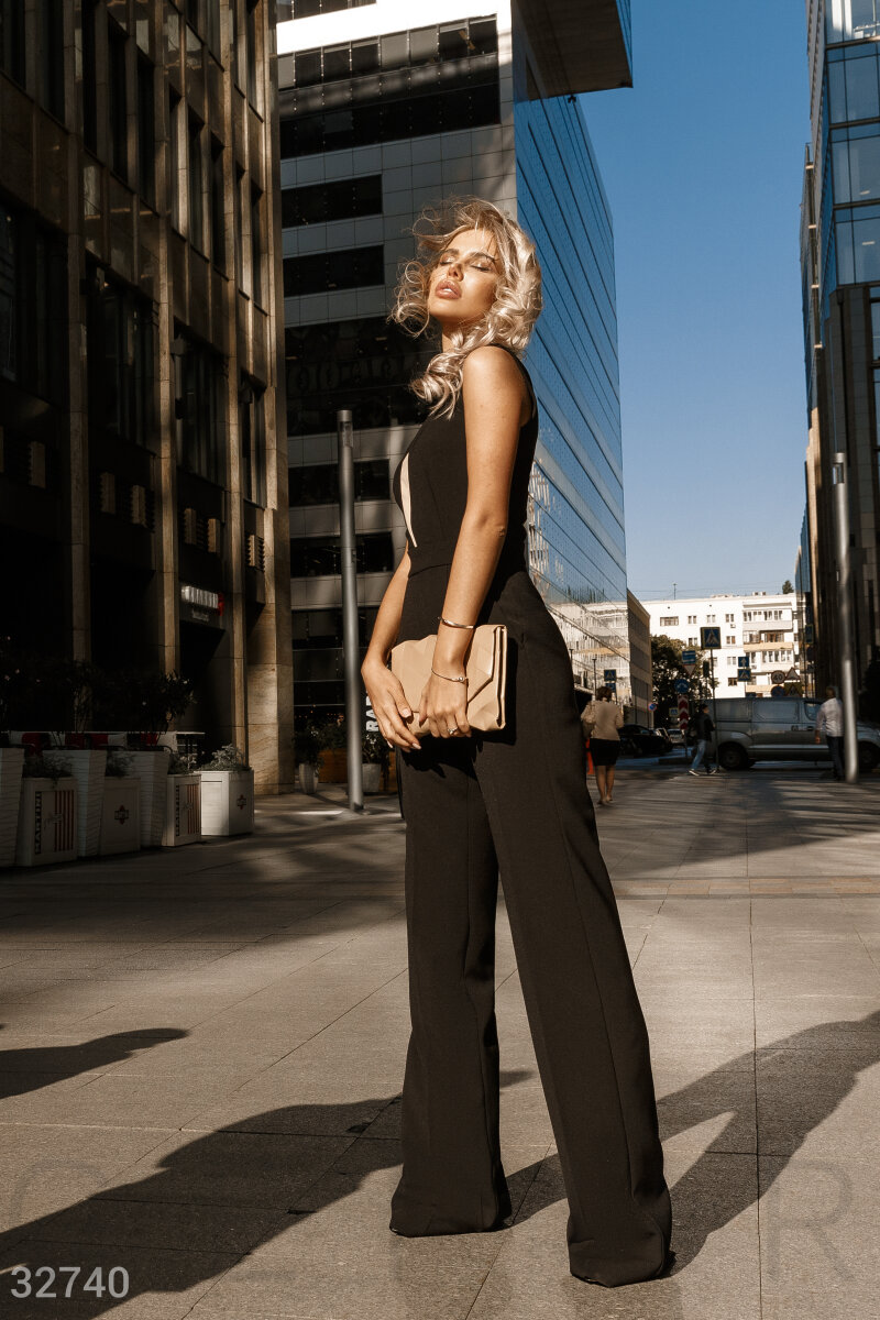 classic black jumpsuit