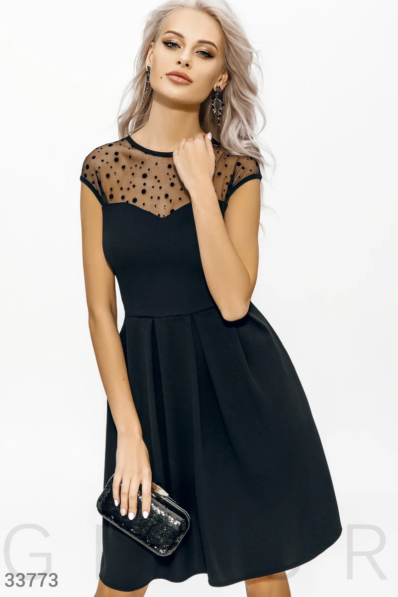 Вечернее платье черного цвета (№ 33773) ♡ Gepur - women clothes store