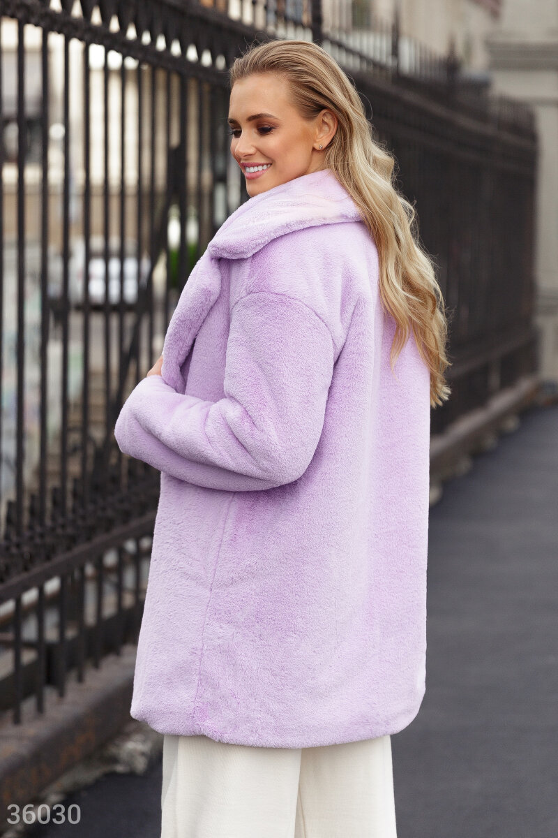 Short lilac coat