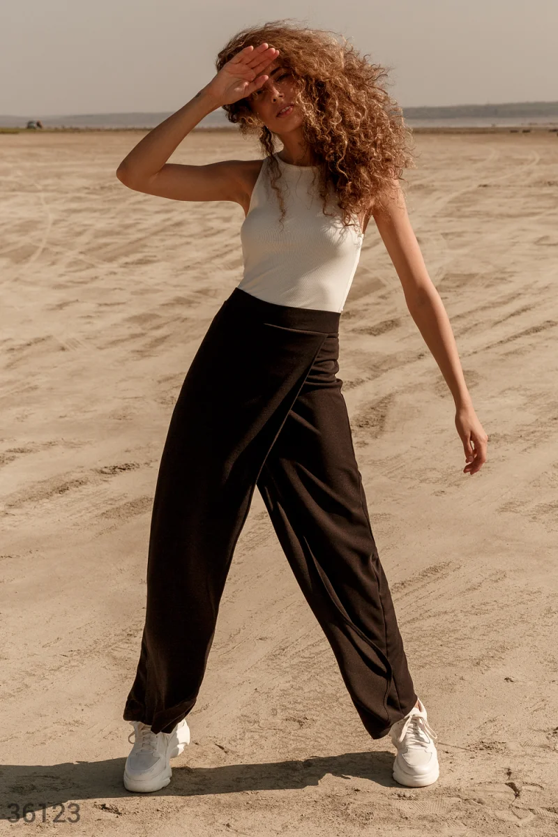 Wrap wide trousers photo 1