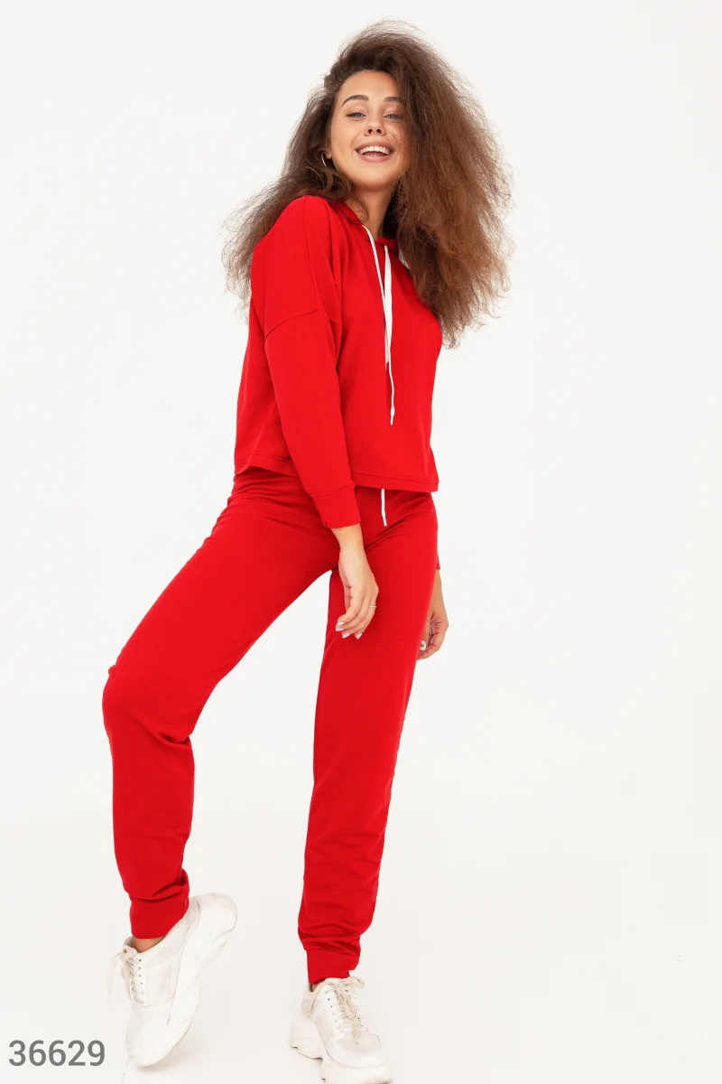 Scarlet cotton tracksuit photo 2