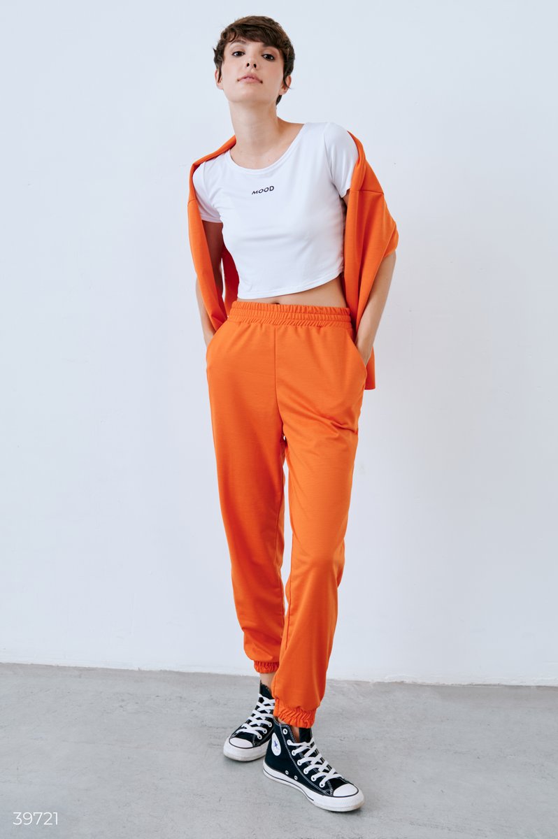 Оранжевая Одежда Фото