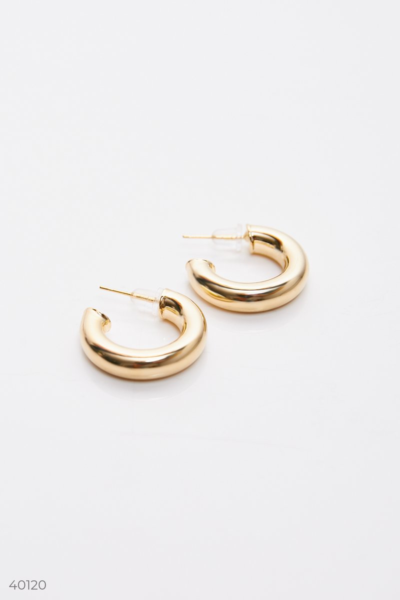 Gold-tone hoop earrings Golden 40120