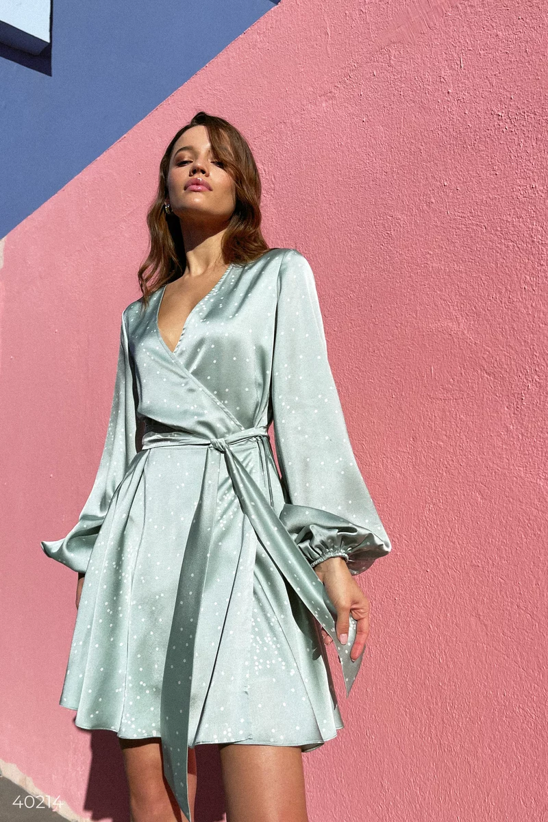 Mint 2024 wrap dress