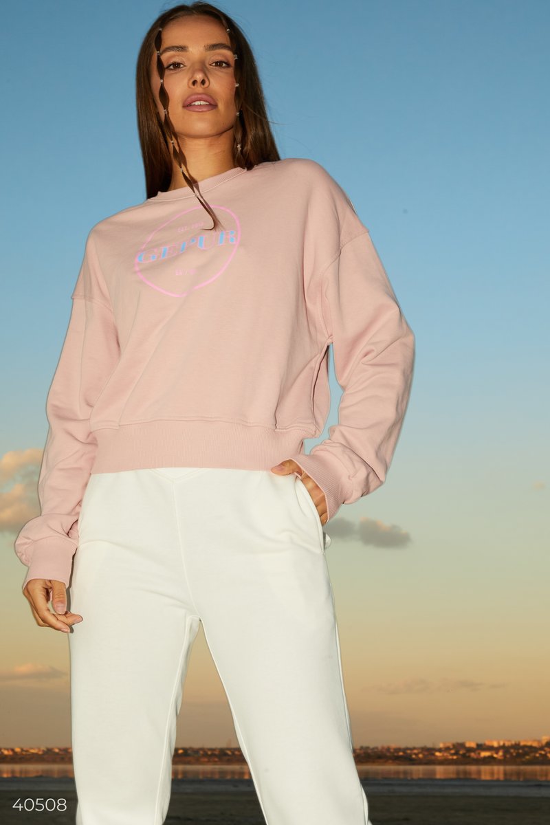 Gepur powder sweatshirt Pink 40508
