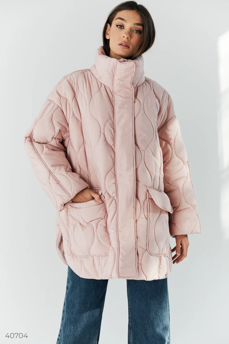 Powder Quilted Belted Jacket photo 2