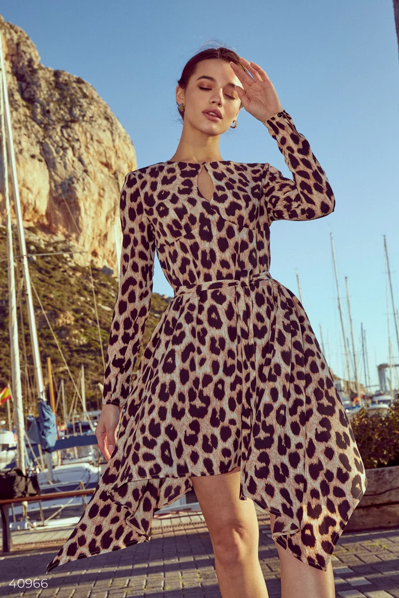 Леопардовое платье Gepur фотография 1