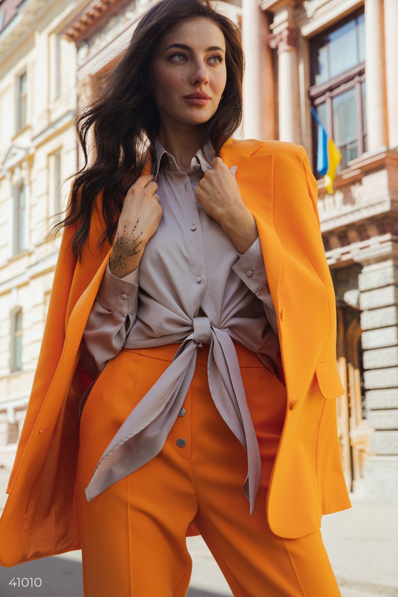 Trendy silk blouse