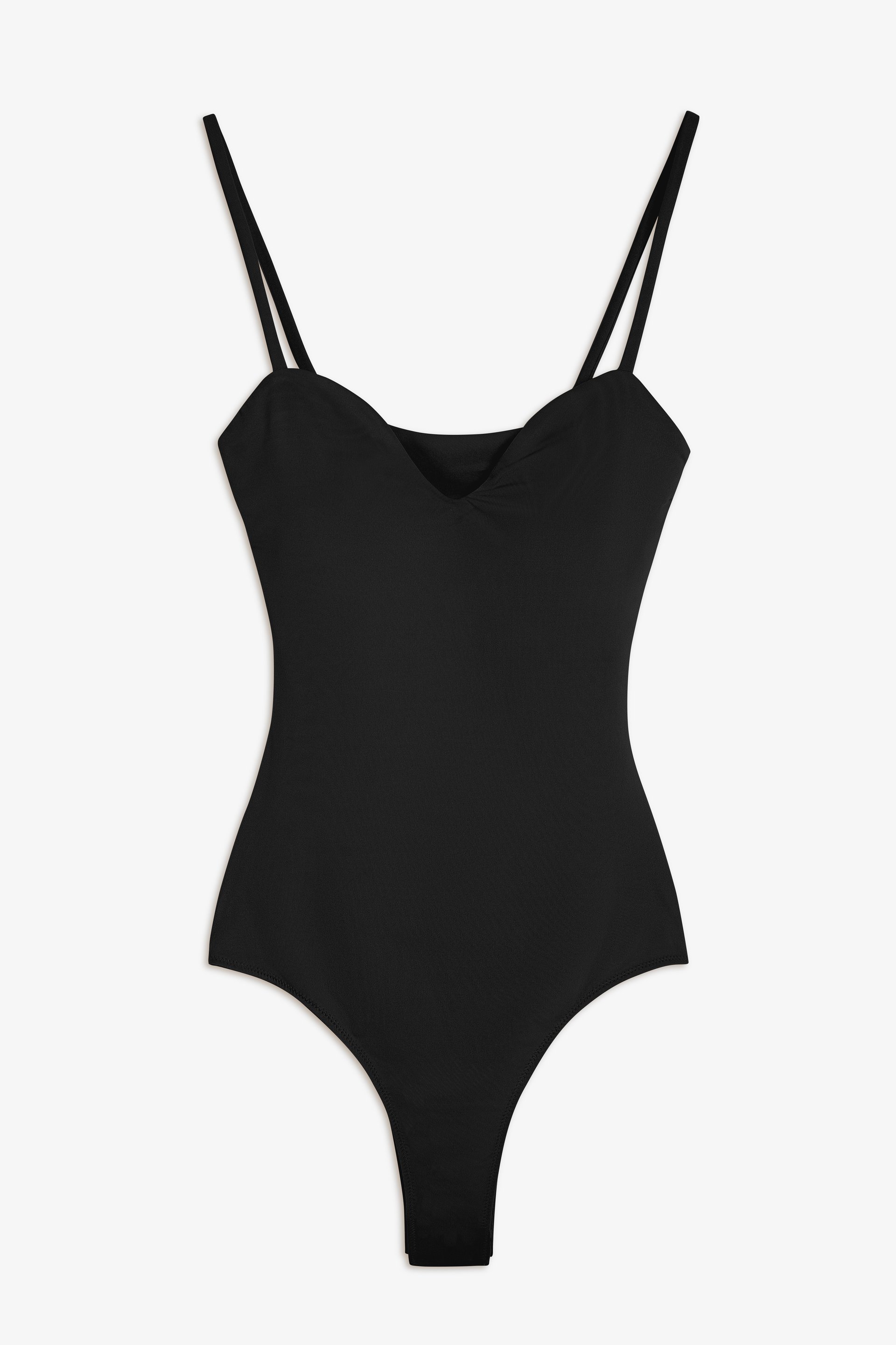Black bodysuit Gepur (№ 41432) ♡ Gepur - women clothes store