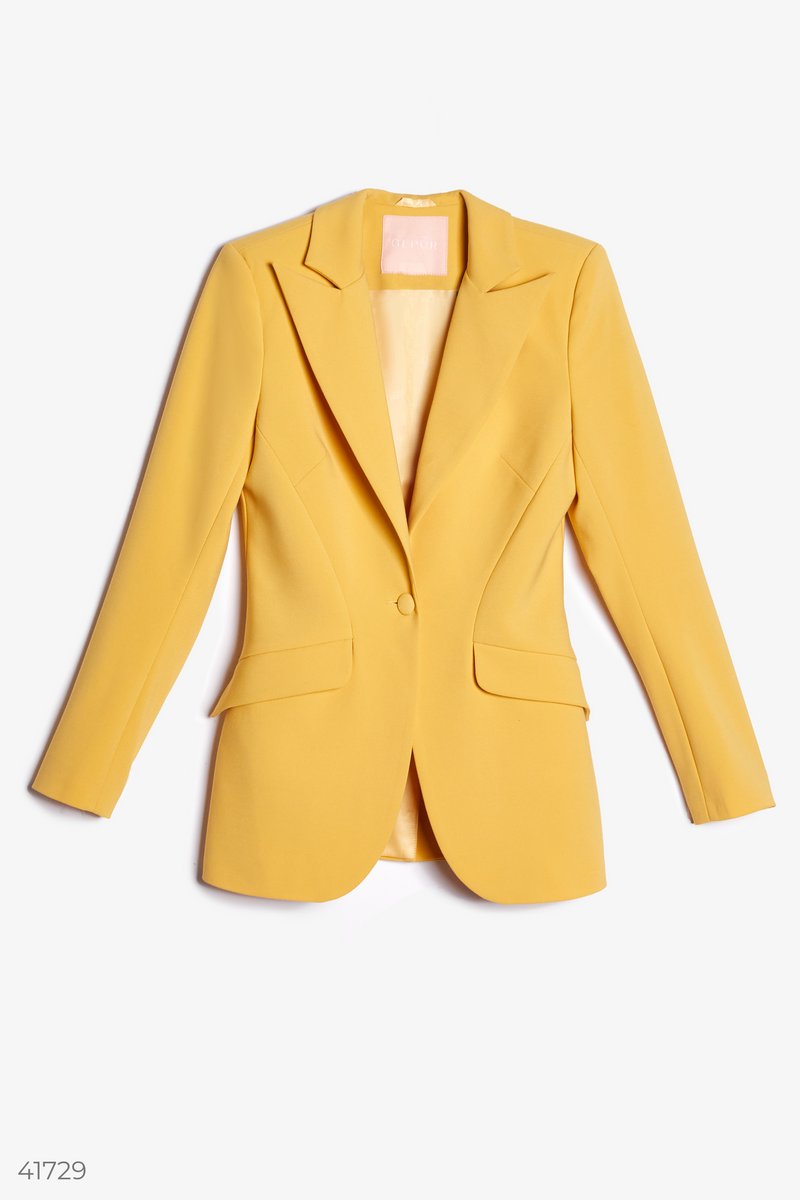 Trendy yellow jacket