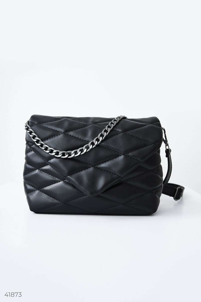 Black bag with chain