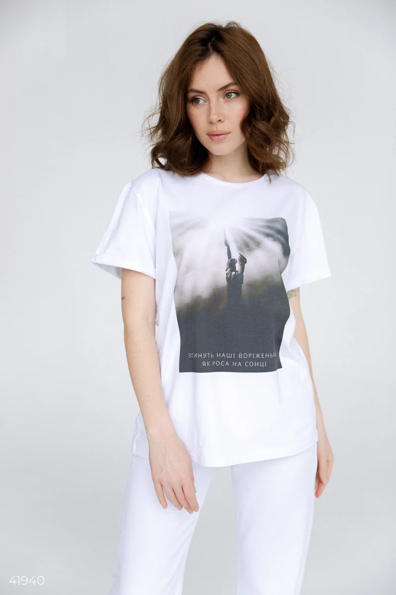 White t-shirt "Die our little witches" photo 1