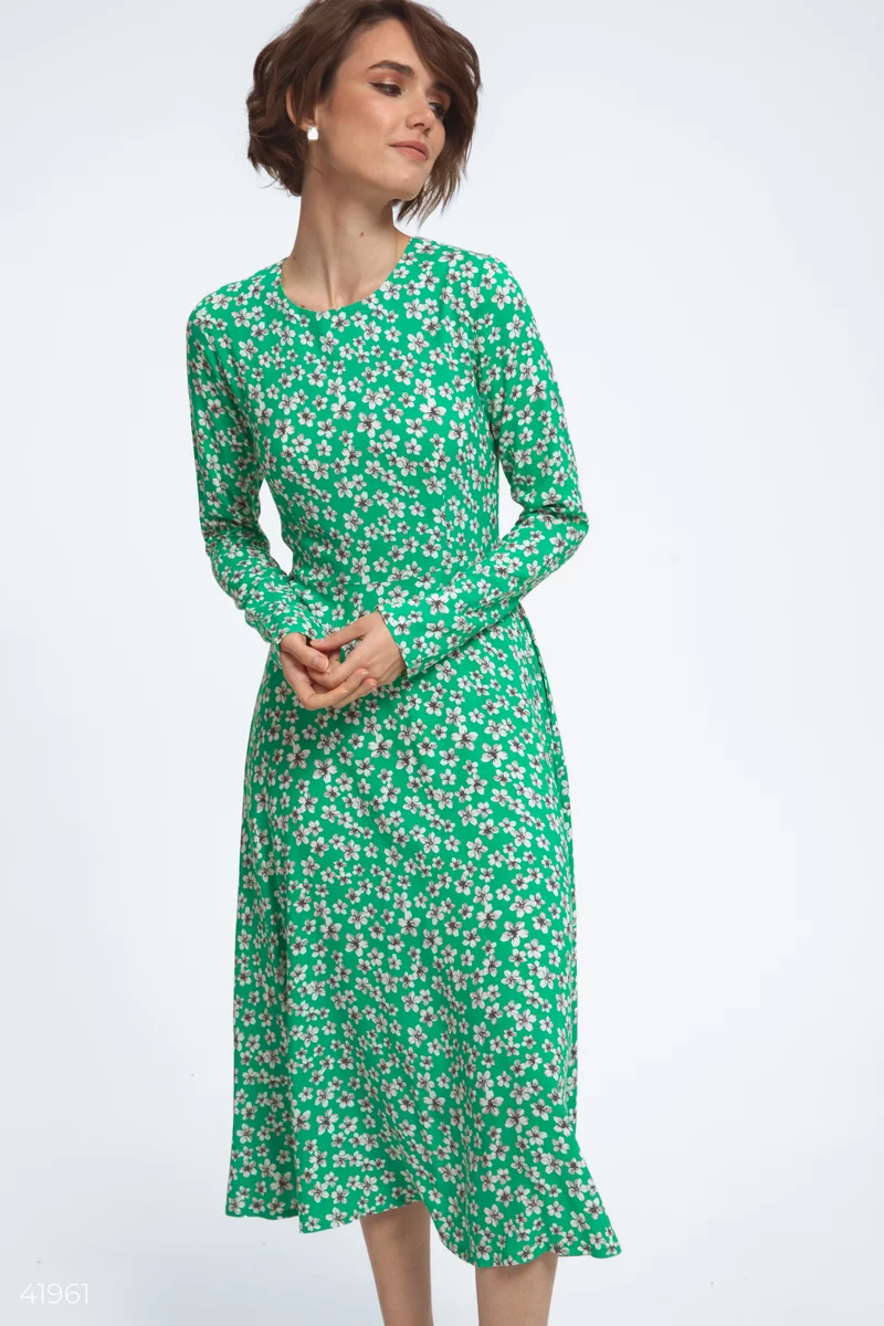 Floral store cotton dress