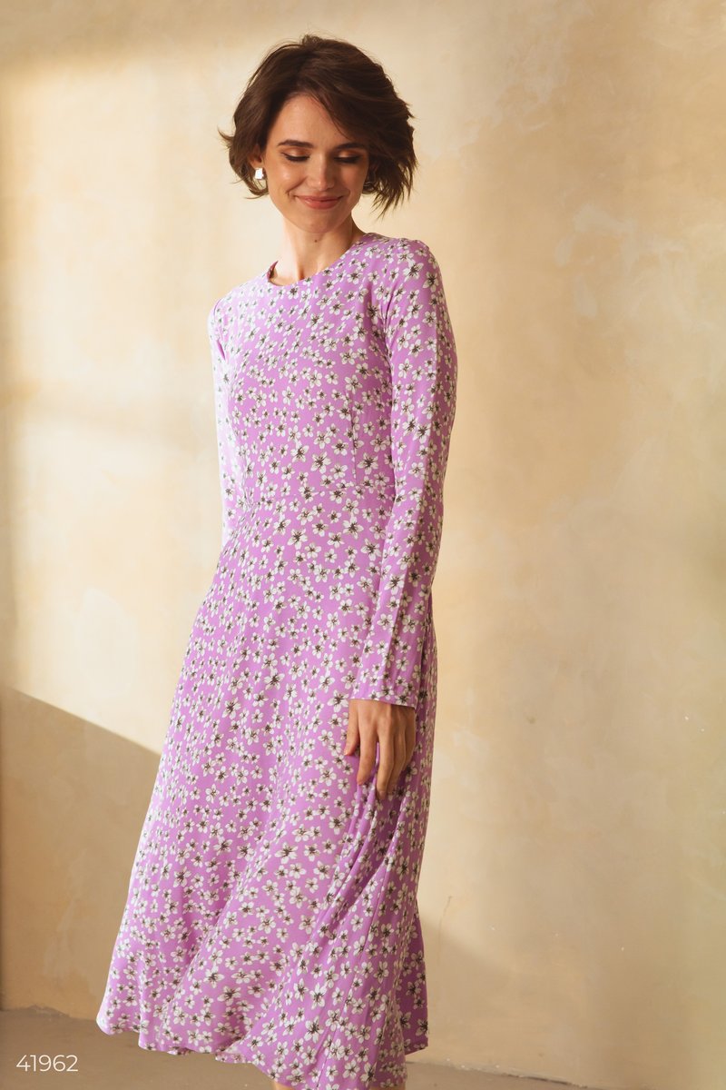 Lilac flower dress Violet 41962