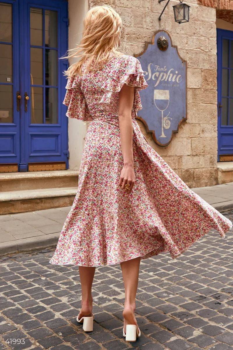 Floral airy maxi dress (№ 41993) ♡ Gepur - women clothes store