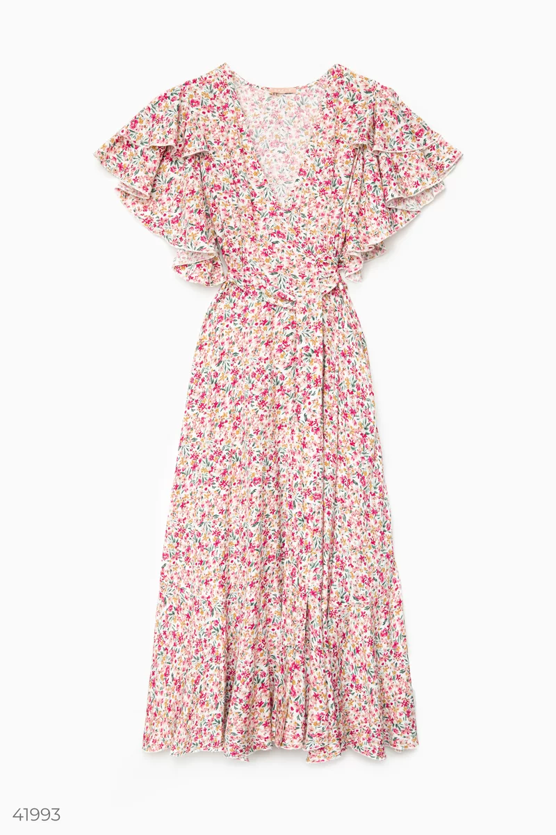 Floral airy maxi dress (№ 41993) ♡ Gepur - women clothes store
