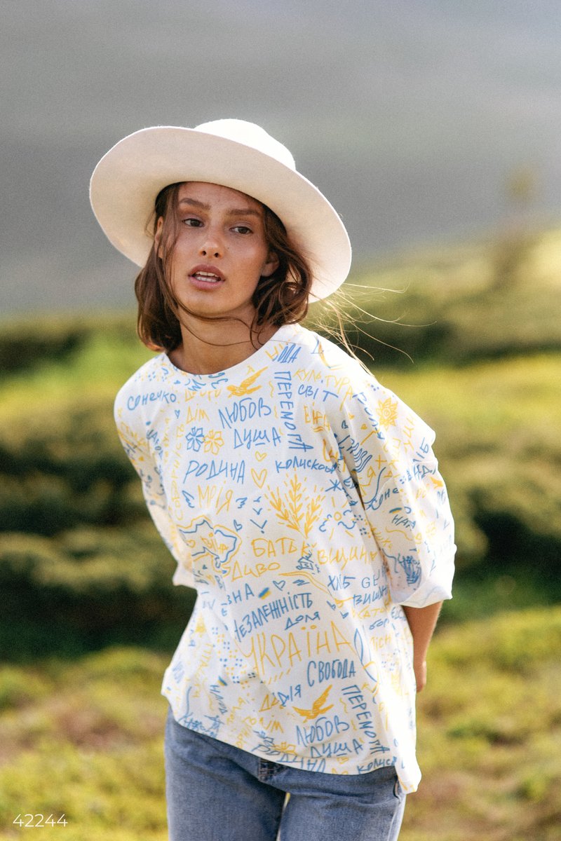 Loose T-shirt "Square"