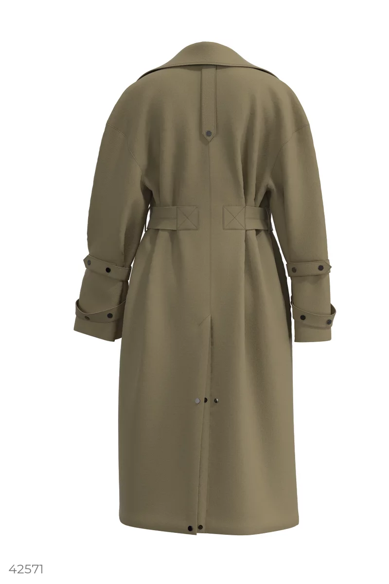 Stafford on sale trench coat