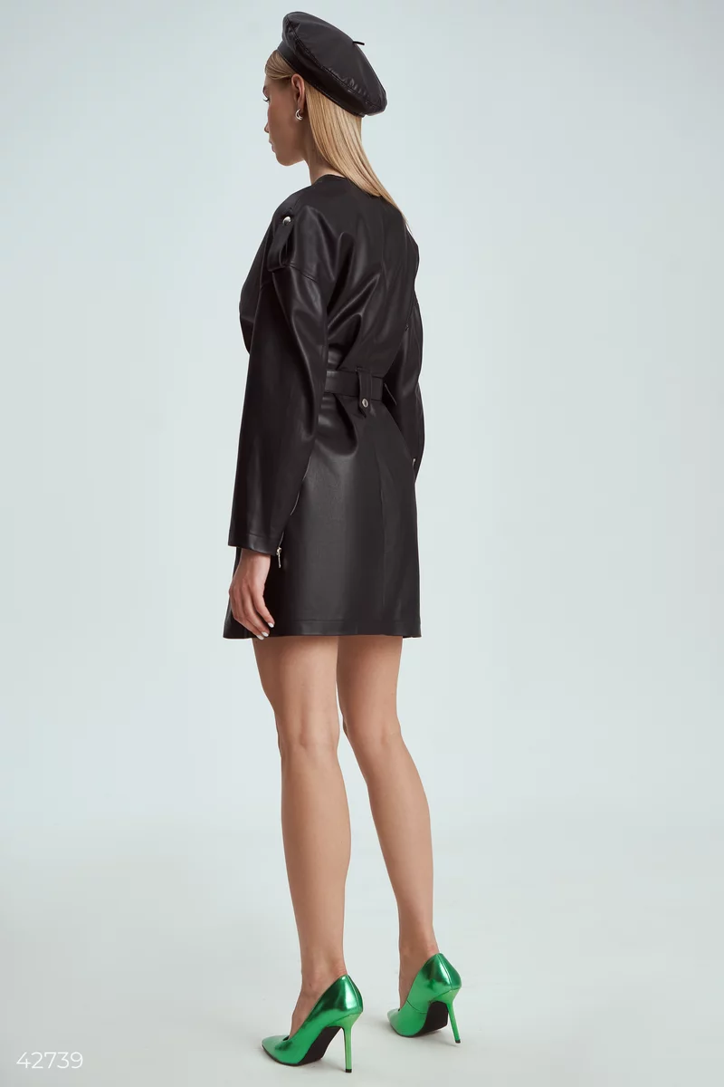 小物 IMVAL / Leather Dress Amazon.com: Alvivi Womens Glossy Patent Leather Long Sleeve