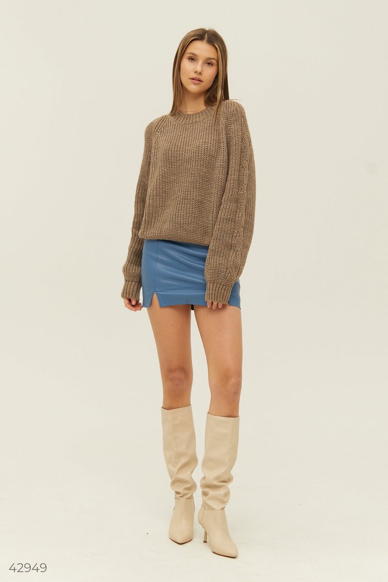 Basic wool blend sweater
