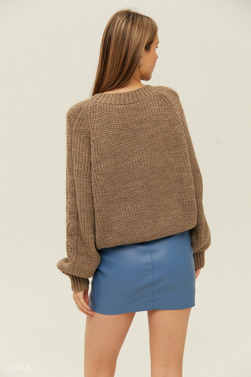 Basic wool blend sweater