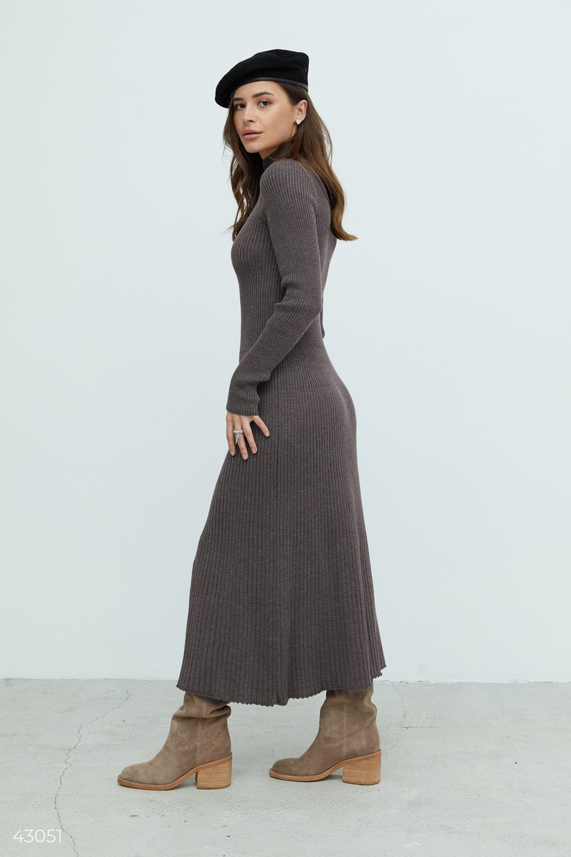 Knitted cotton dress