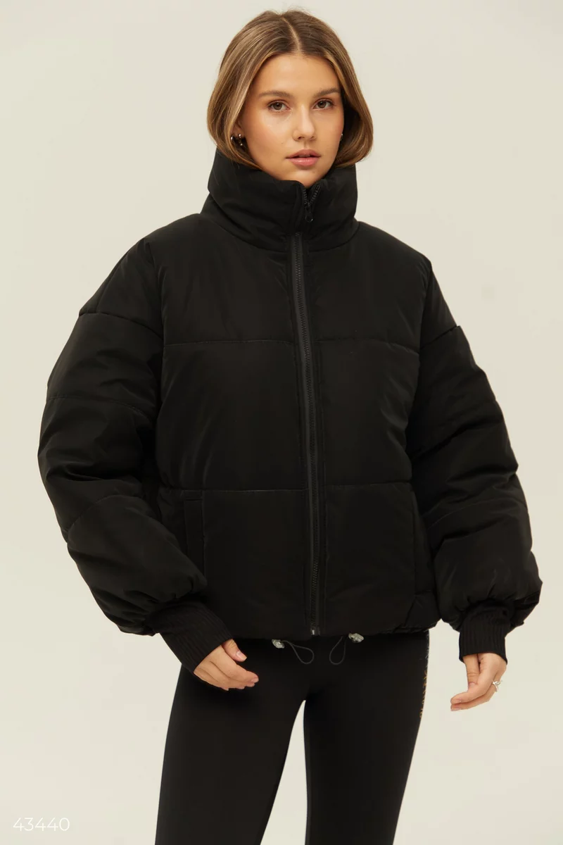 Black oversize jacket photo 1