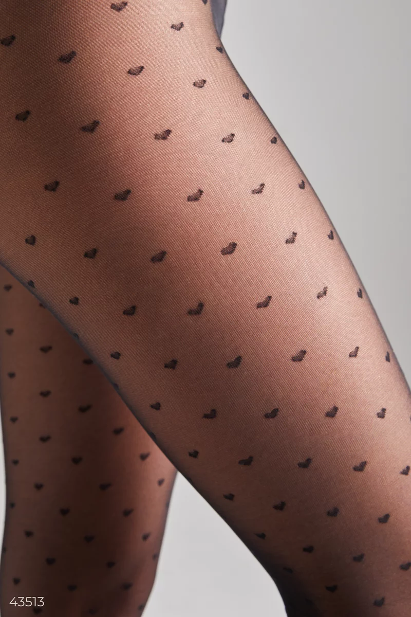 Tights with small hearts photo 2