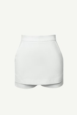 Milk trendy skirt-shorts