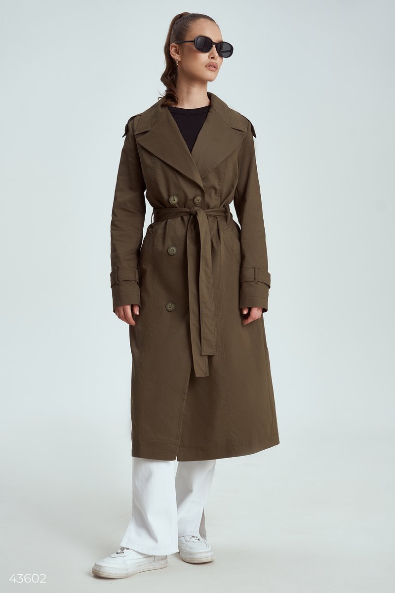 Lined Classic trench coat