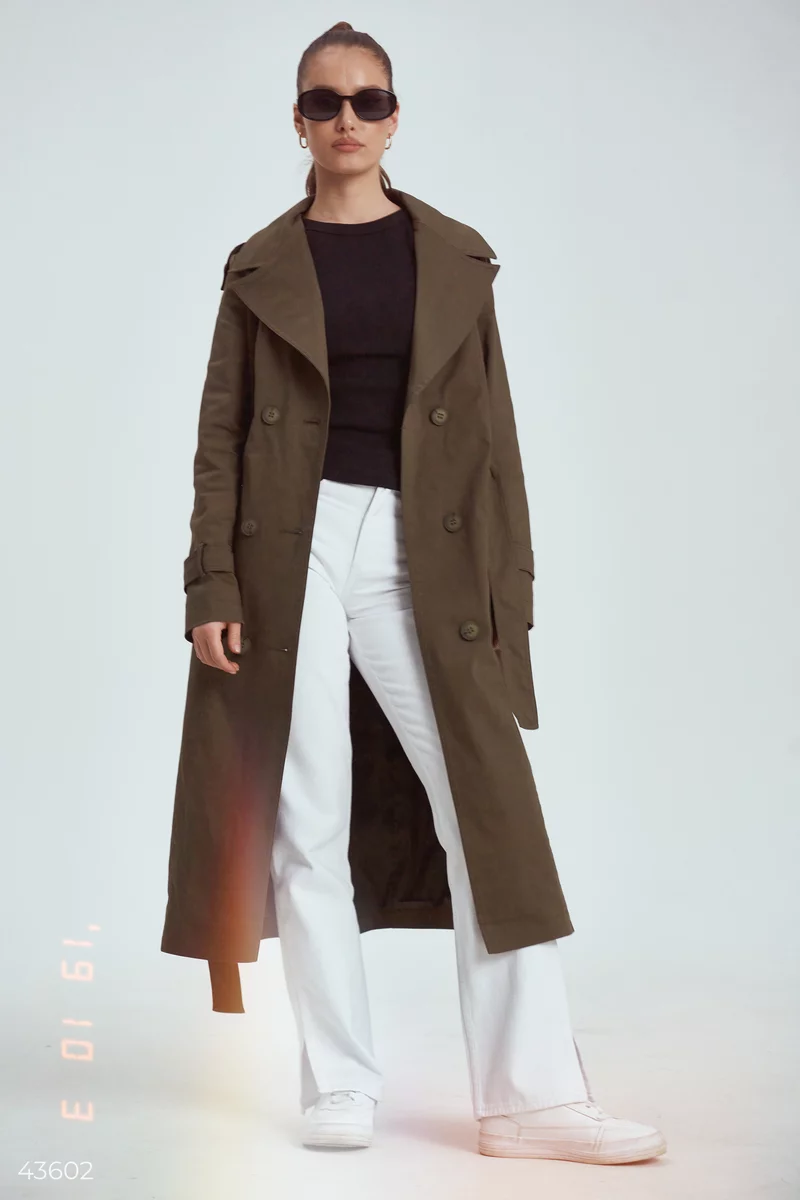 Lined Classic trench coat photo 1