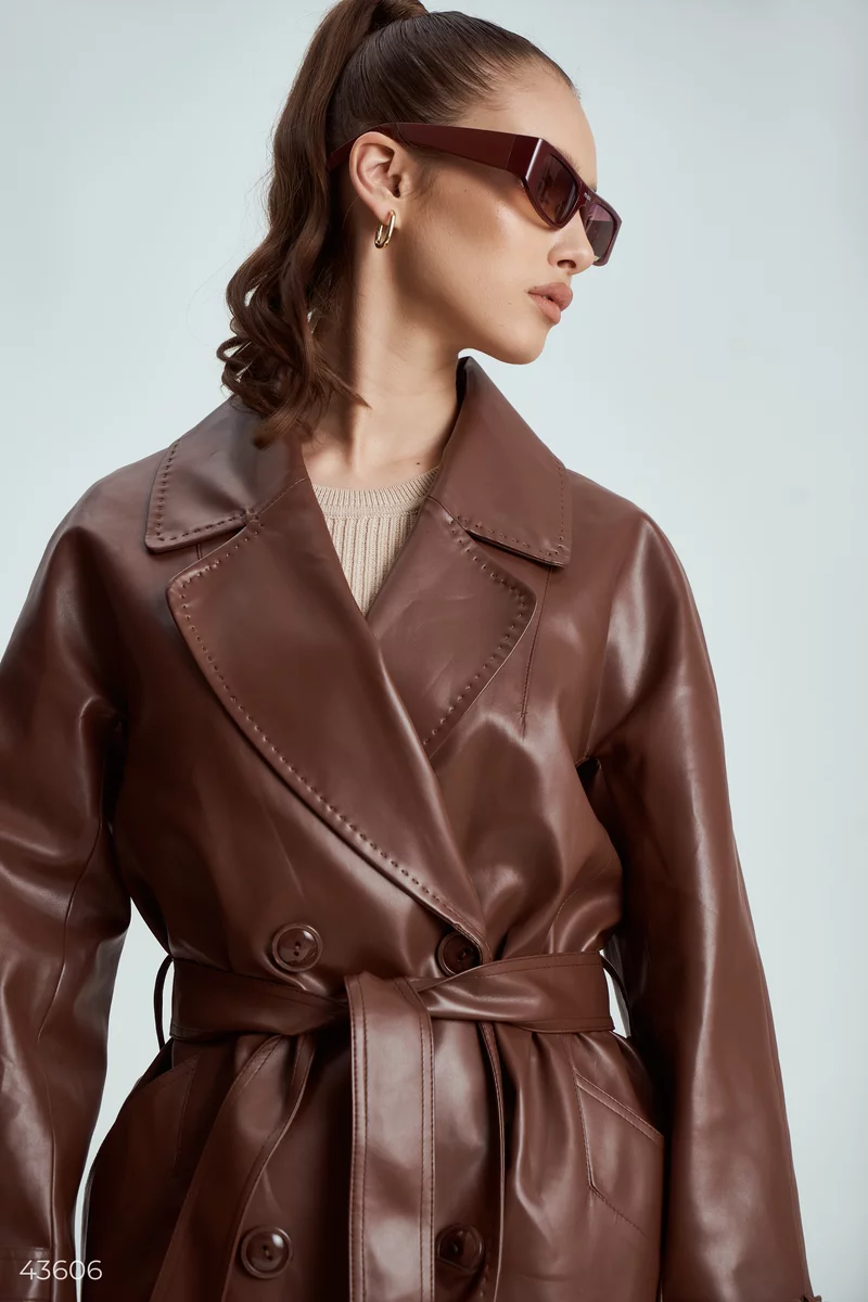 Lined classic trench coat photo 2